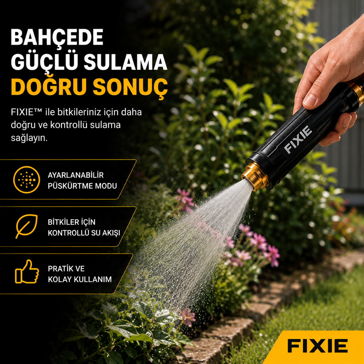 FIXIE™ Basınçlı Su Tabancası
