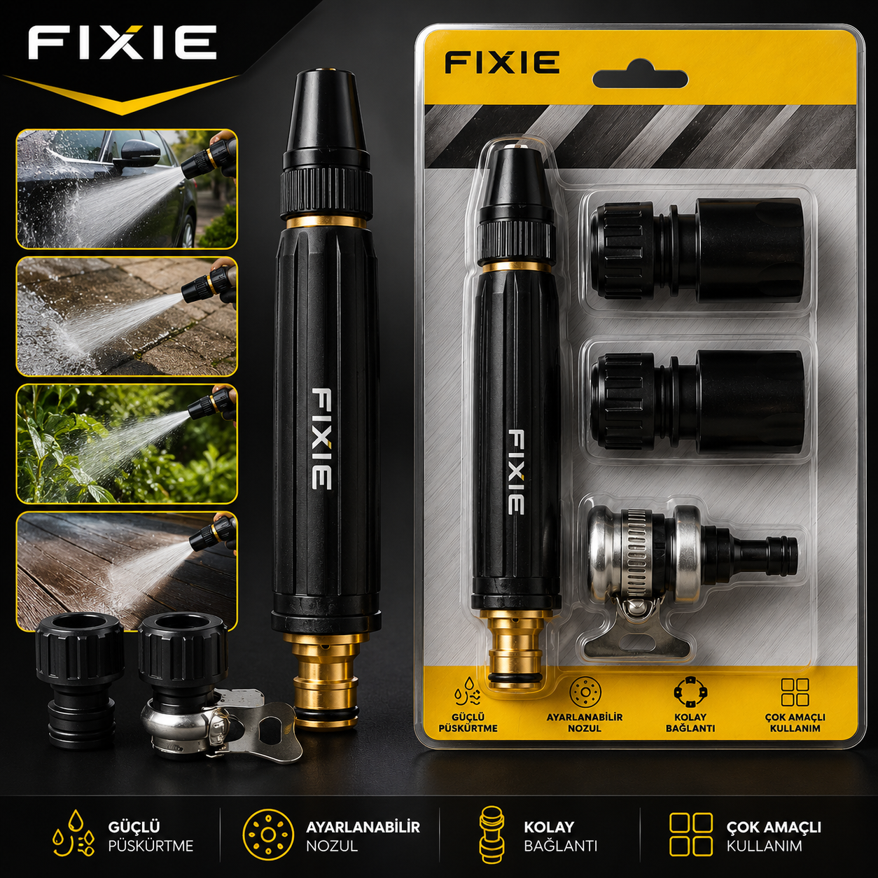 FIXIE™ Basınçlı Su Tabancası